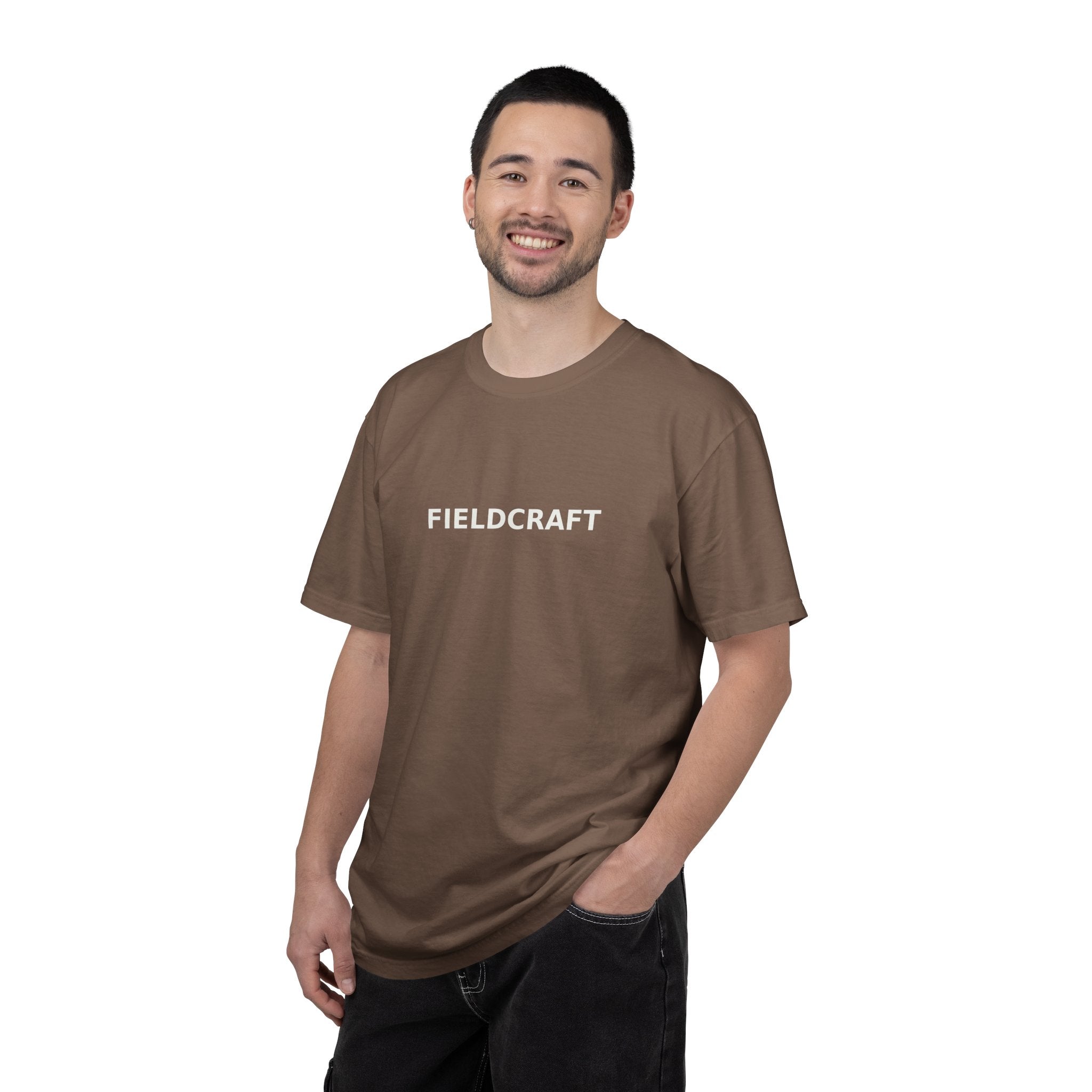 FieldCraft USA Workwear T‑Shirt — American Flag & Tools Graphic